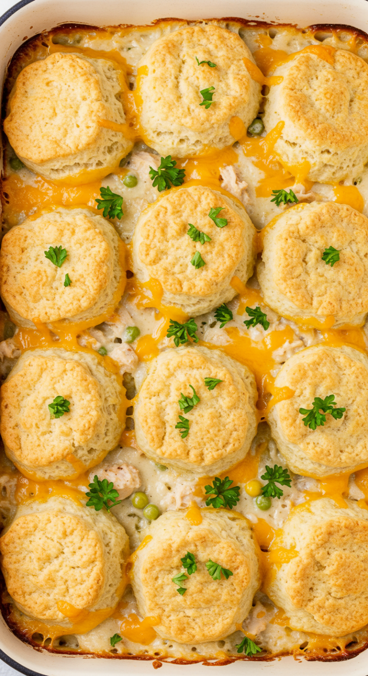 Chicken Biscuit Casserole