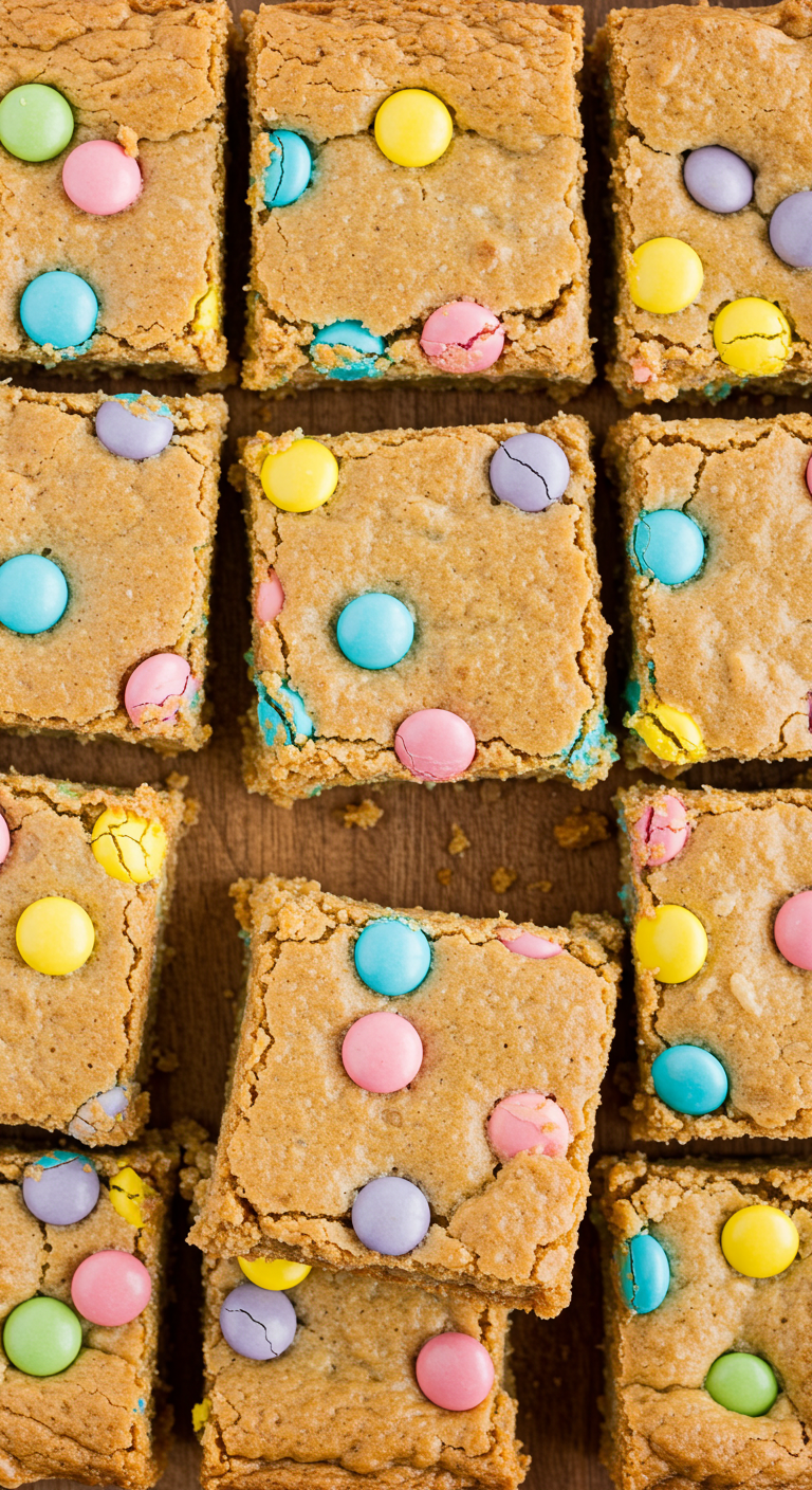 Easter Cake Mix Cookie Bars