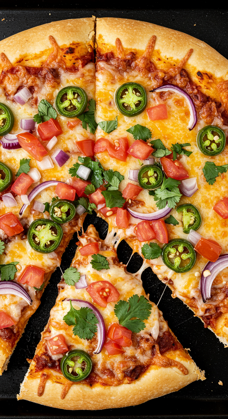 Homemade Mexican Pizza Recipe