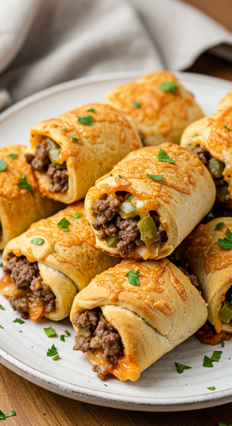 Keto Philly Cheesesteak Roll Ups