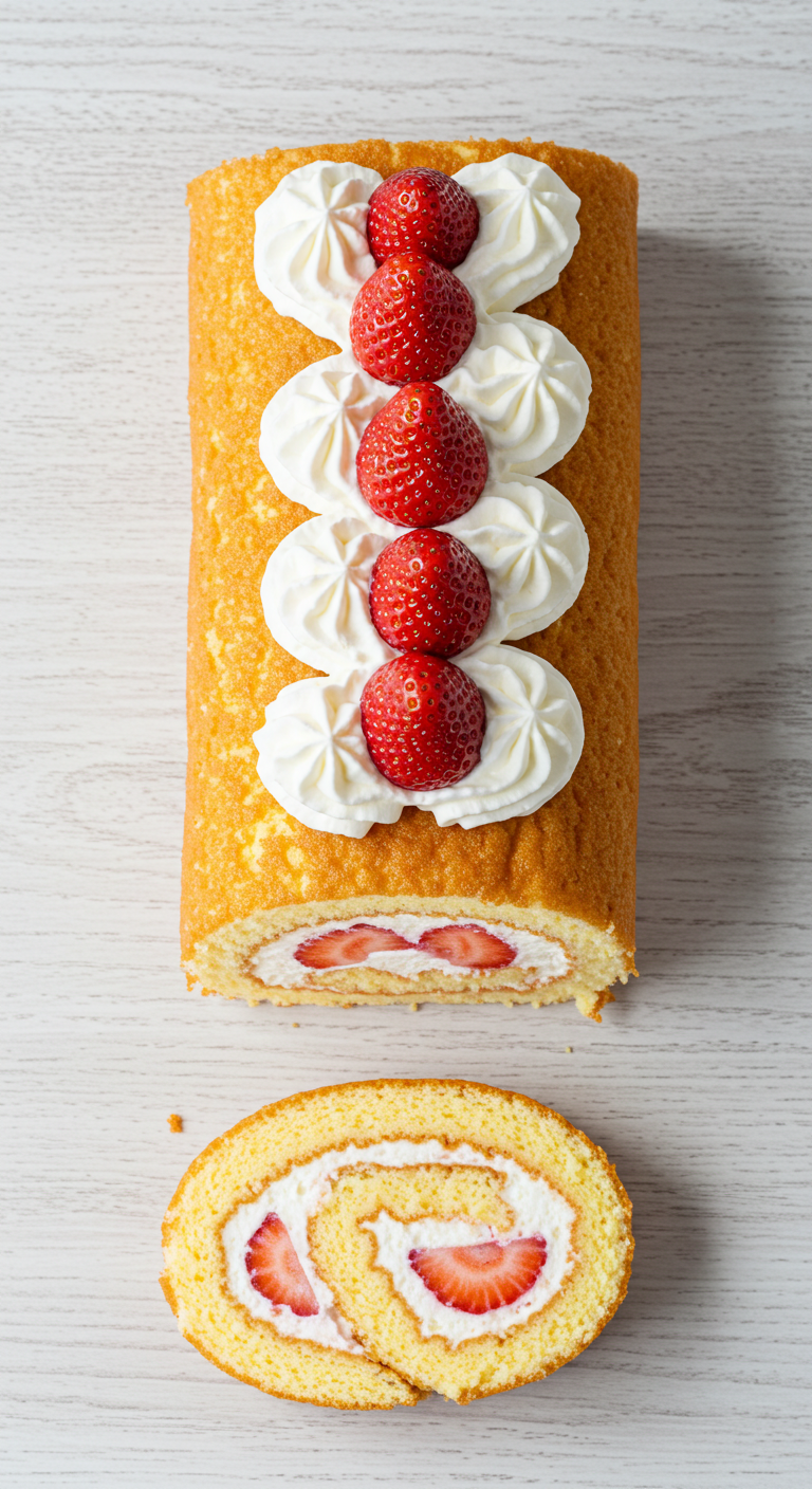 Strawberry Shortcake Cheesecake Rolls