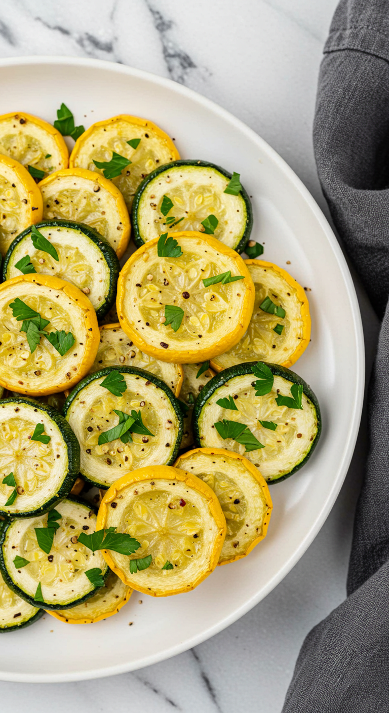 Roasted Zucchini and Squash Recipe