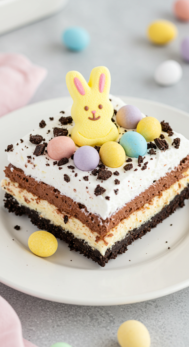 Easter Chocolate Lasagna