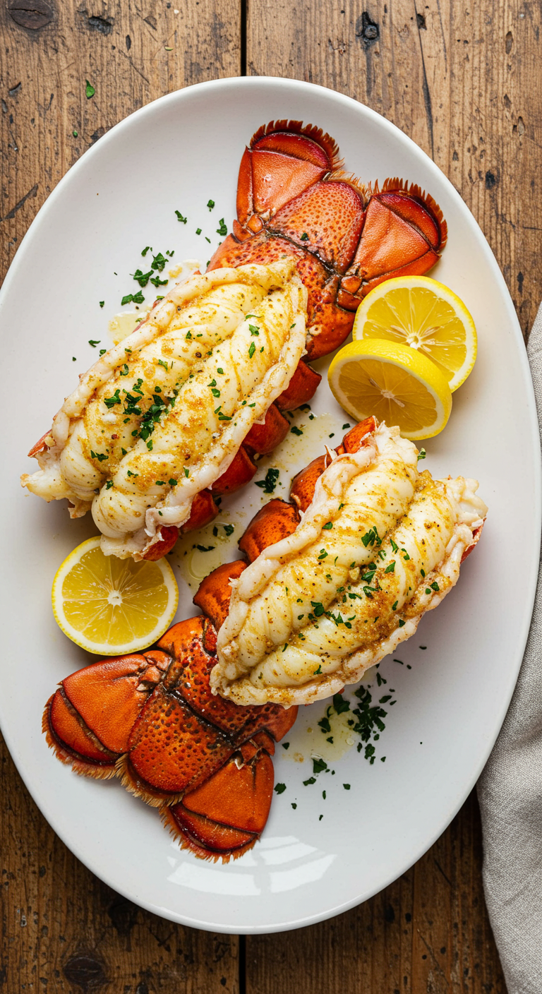 Baked Lobster Tails