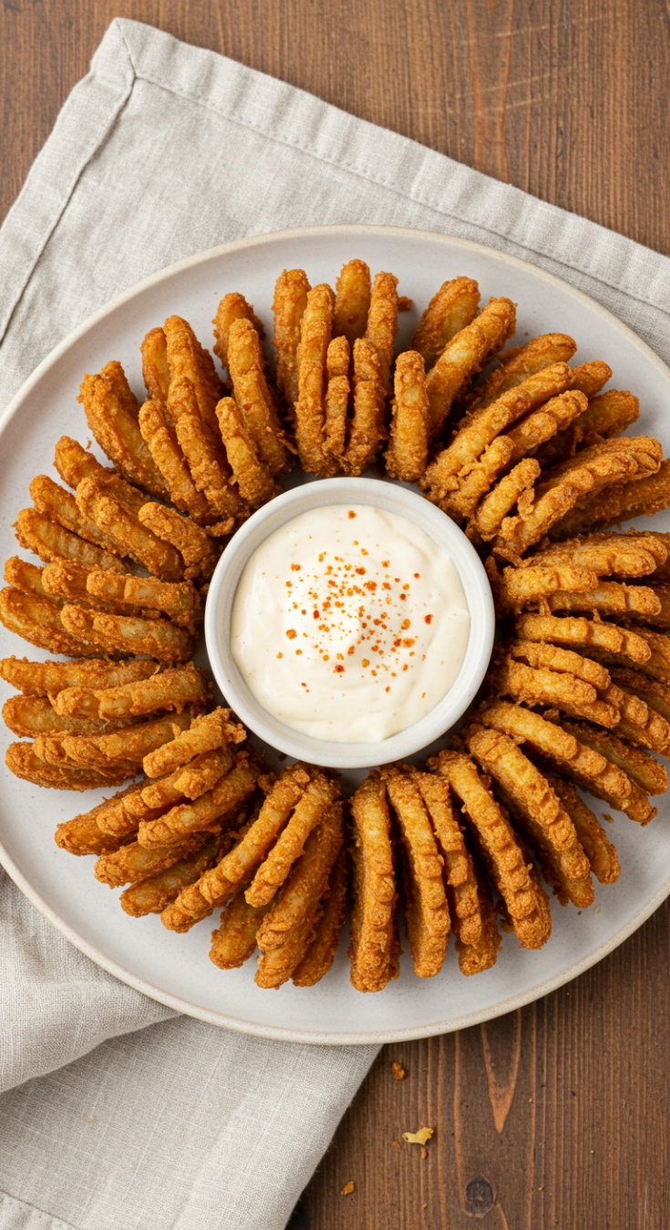 Bite Sized Blooming Onions