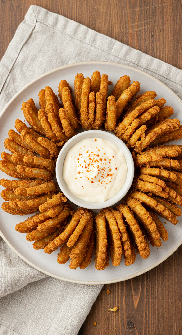 Bite Sized Blooming Onions