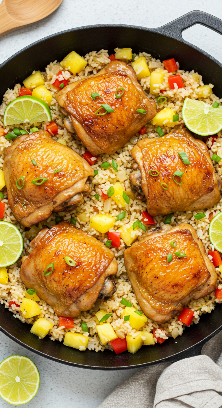 Caribbean Chicken and Rice