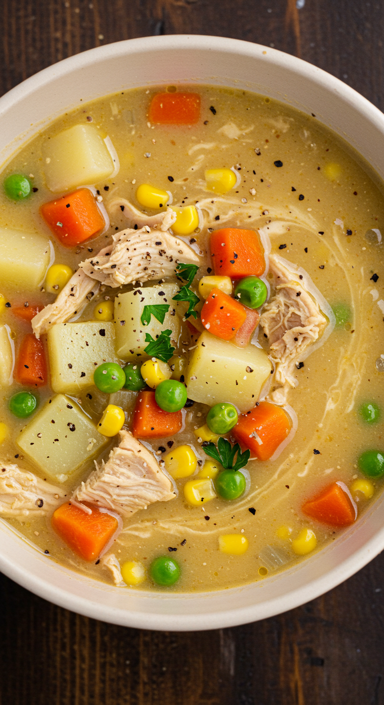 Chicken Pot Pie Soup
