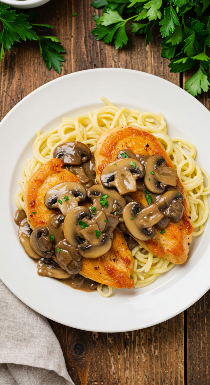 Classic Chicken Marsala