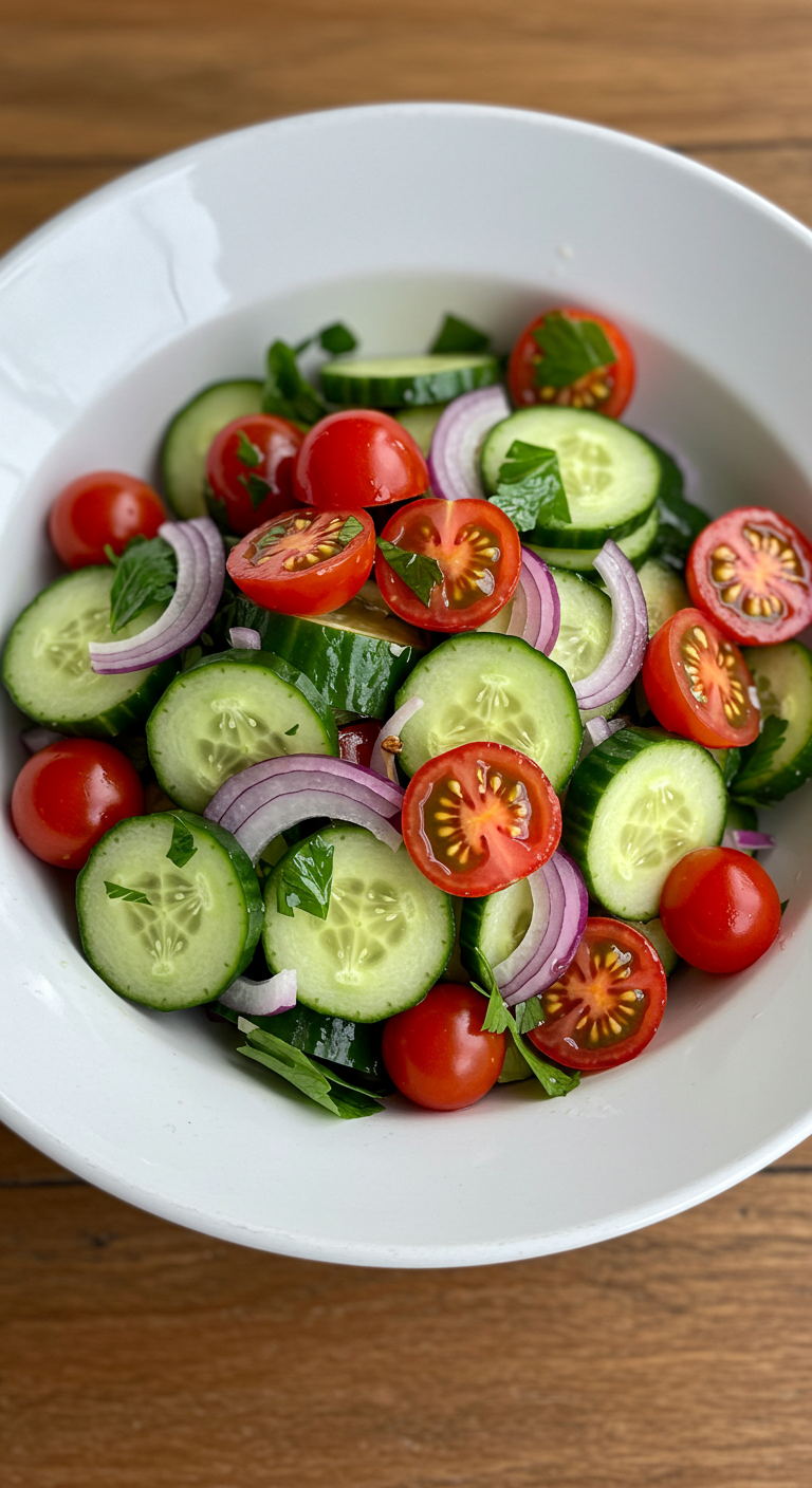 Cucumber Tomato Salad