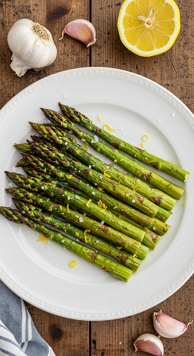 Easy Air Fryer Roasted Asparagus