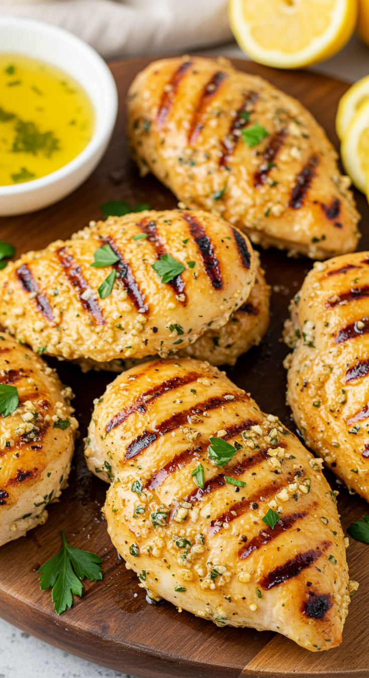 Garlic Parmesan Grilled Chicken