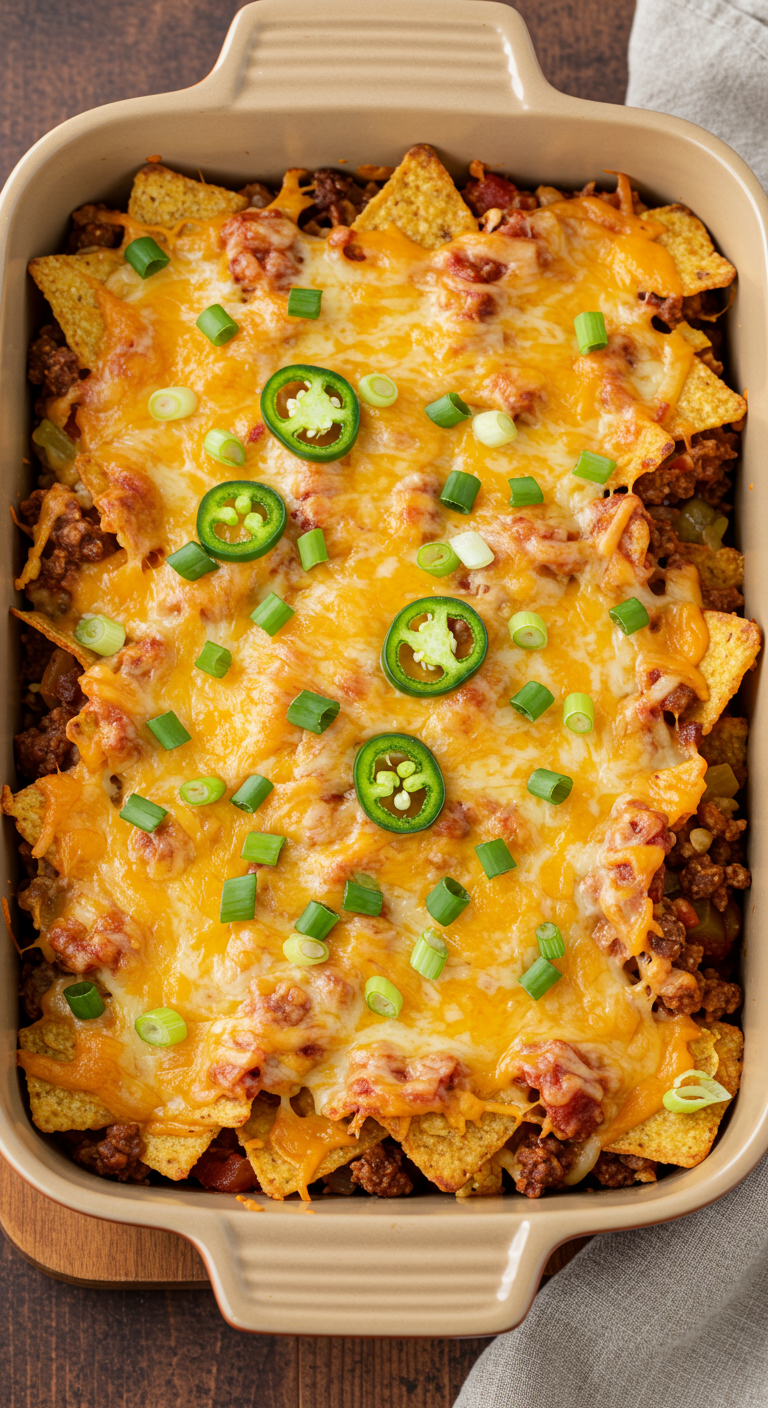 Loaded Taco Beef Casserole