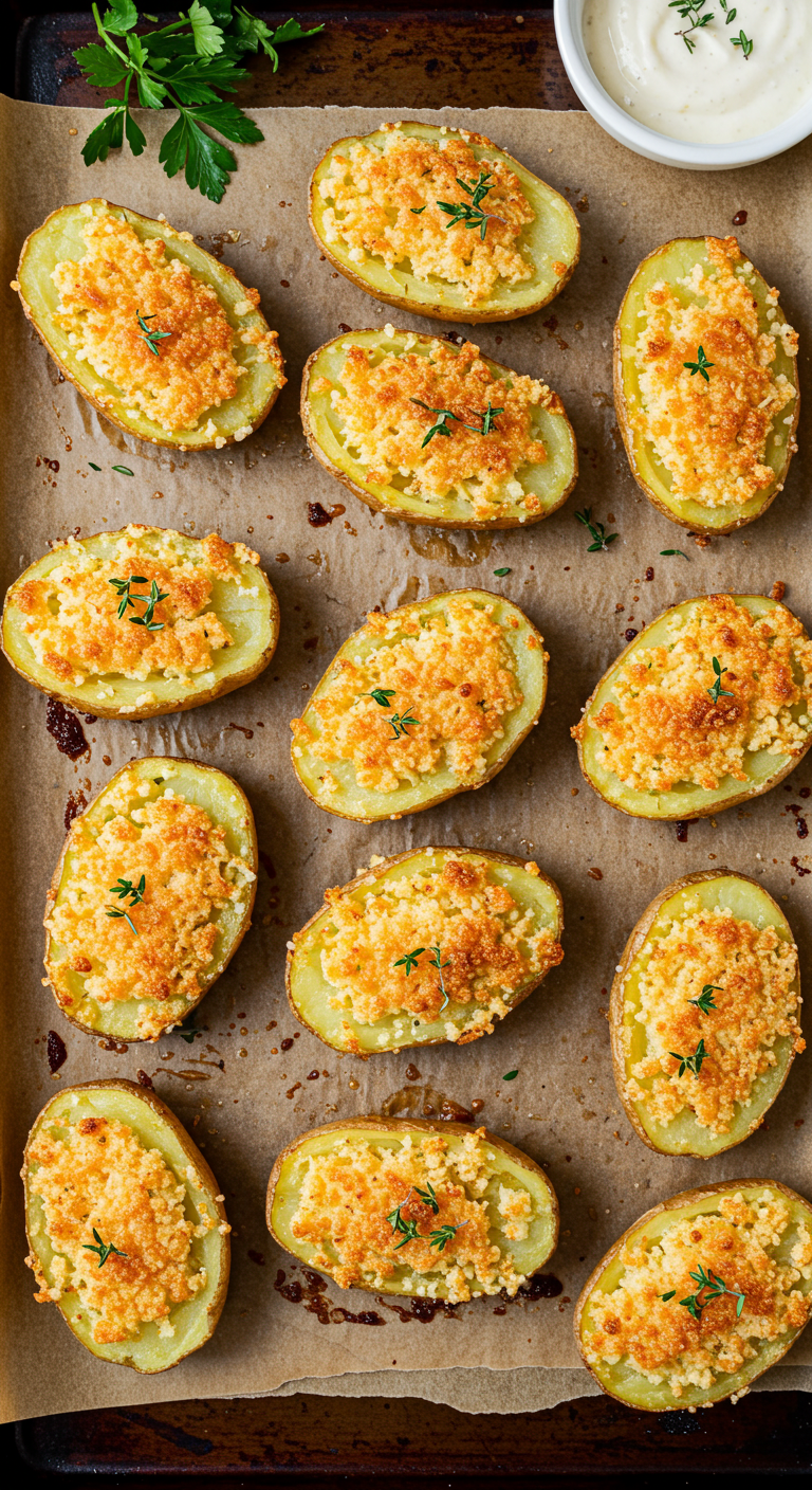 Parmesan Crusted Potatoes
