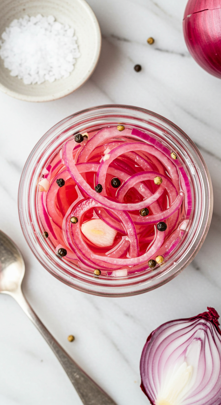 Quick Pickled Red Onions