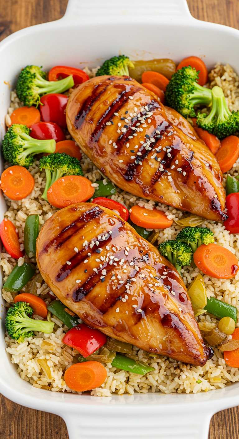 Teriyaki Chicken Casserole