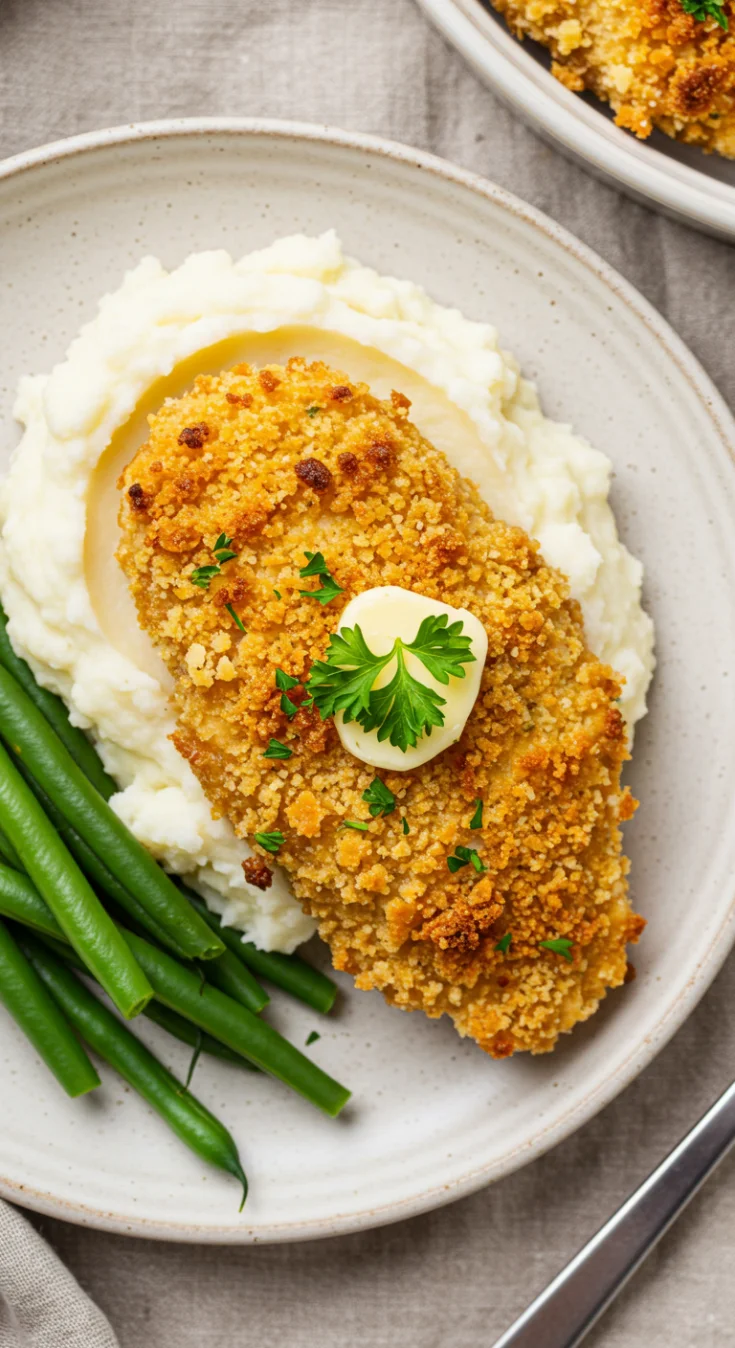 Crispy Ritz Cracker Chicken