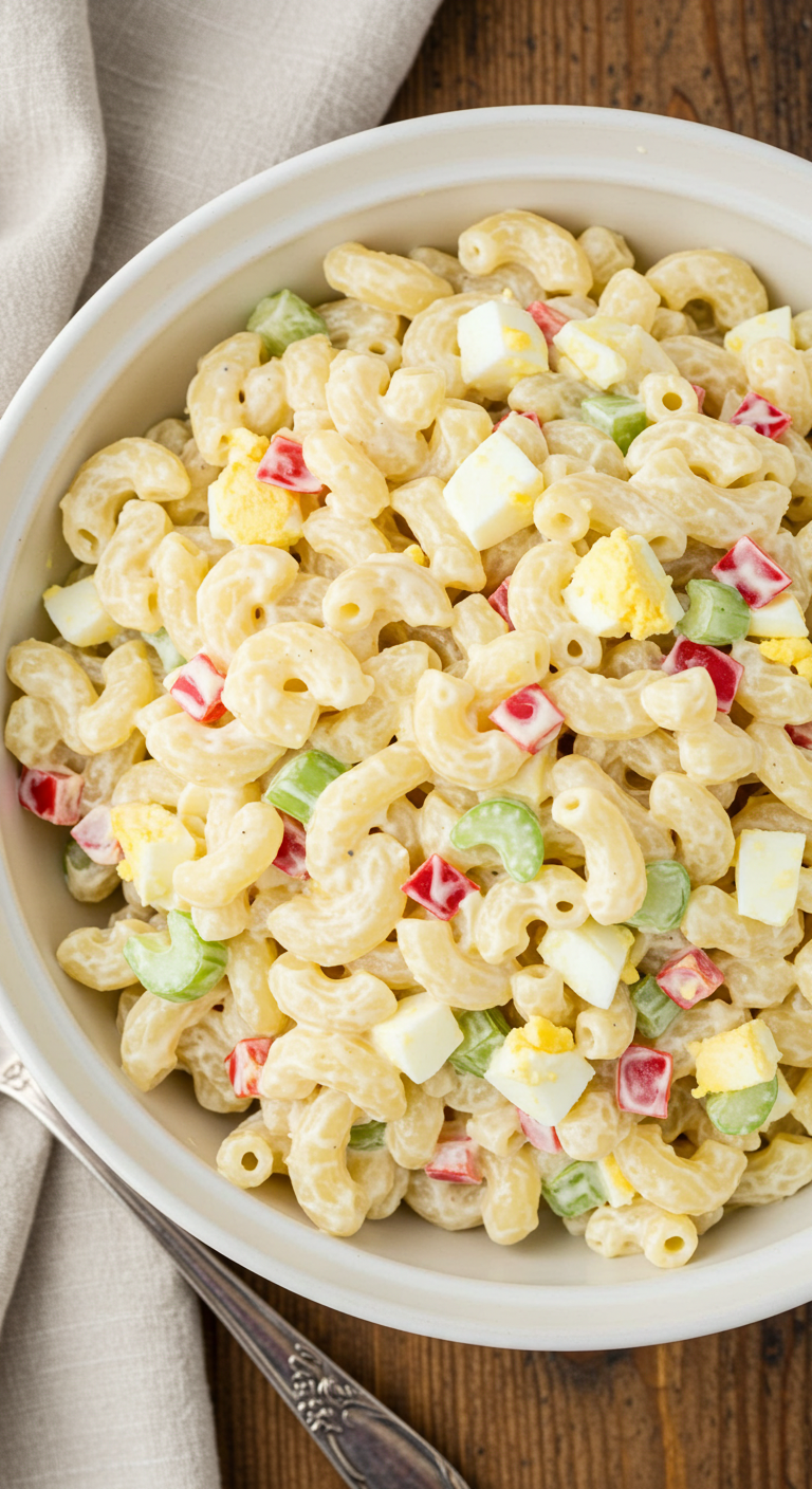 Sweet Amish Macaroni Salad