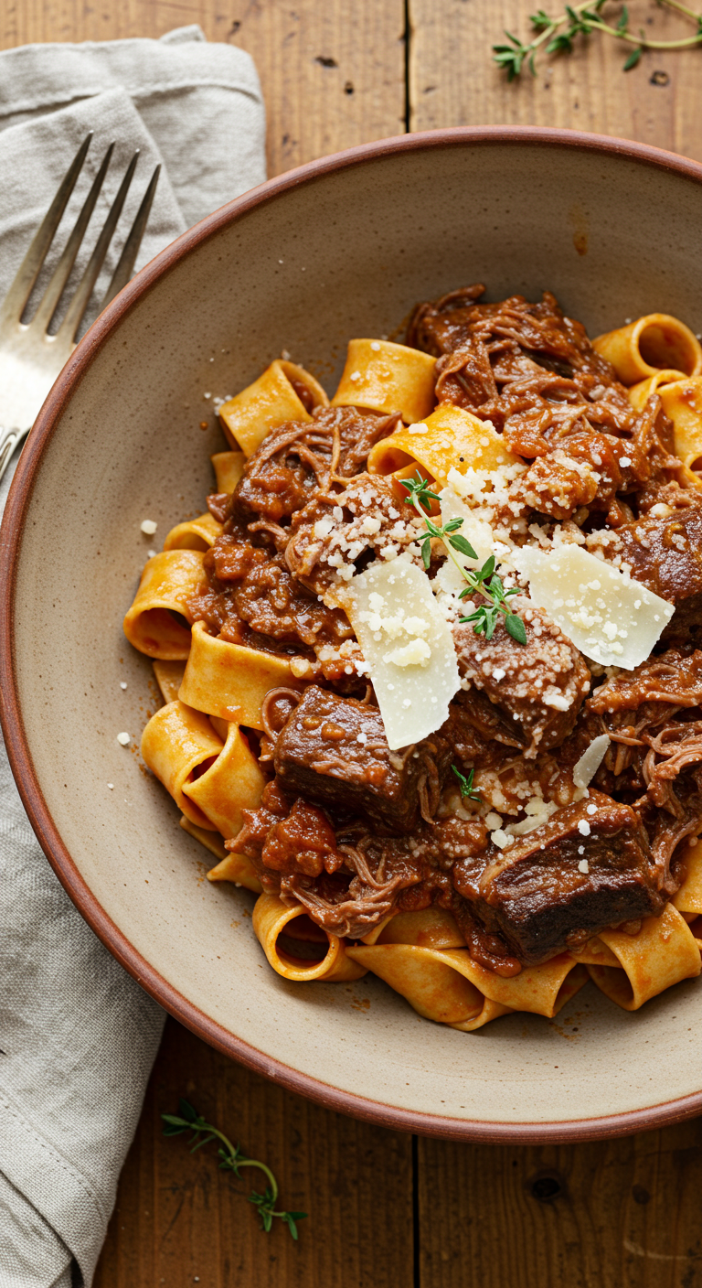 Short Rib Ragu with Pappardelle