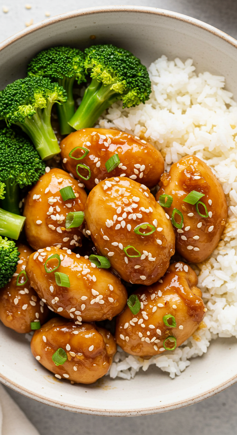 Crock Pot Honey Garlic Chicken