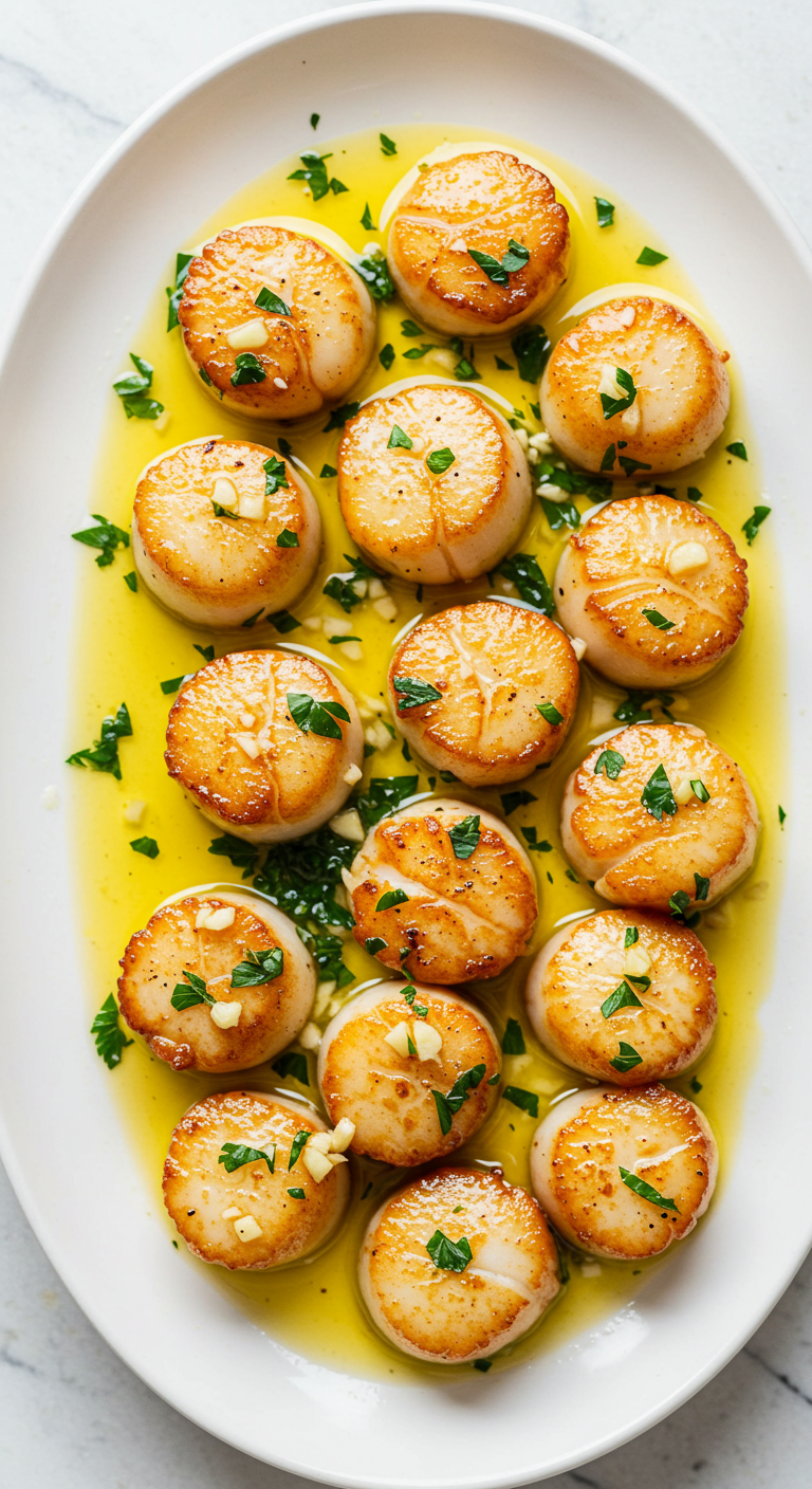 Lemon Butter Scallops