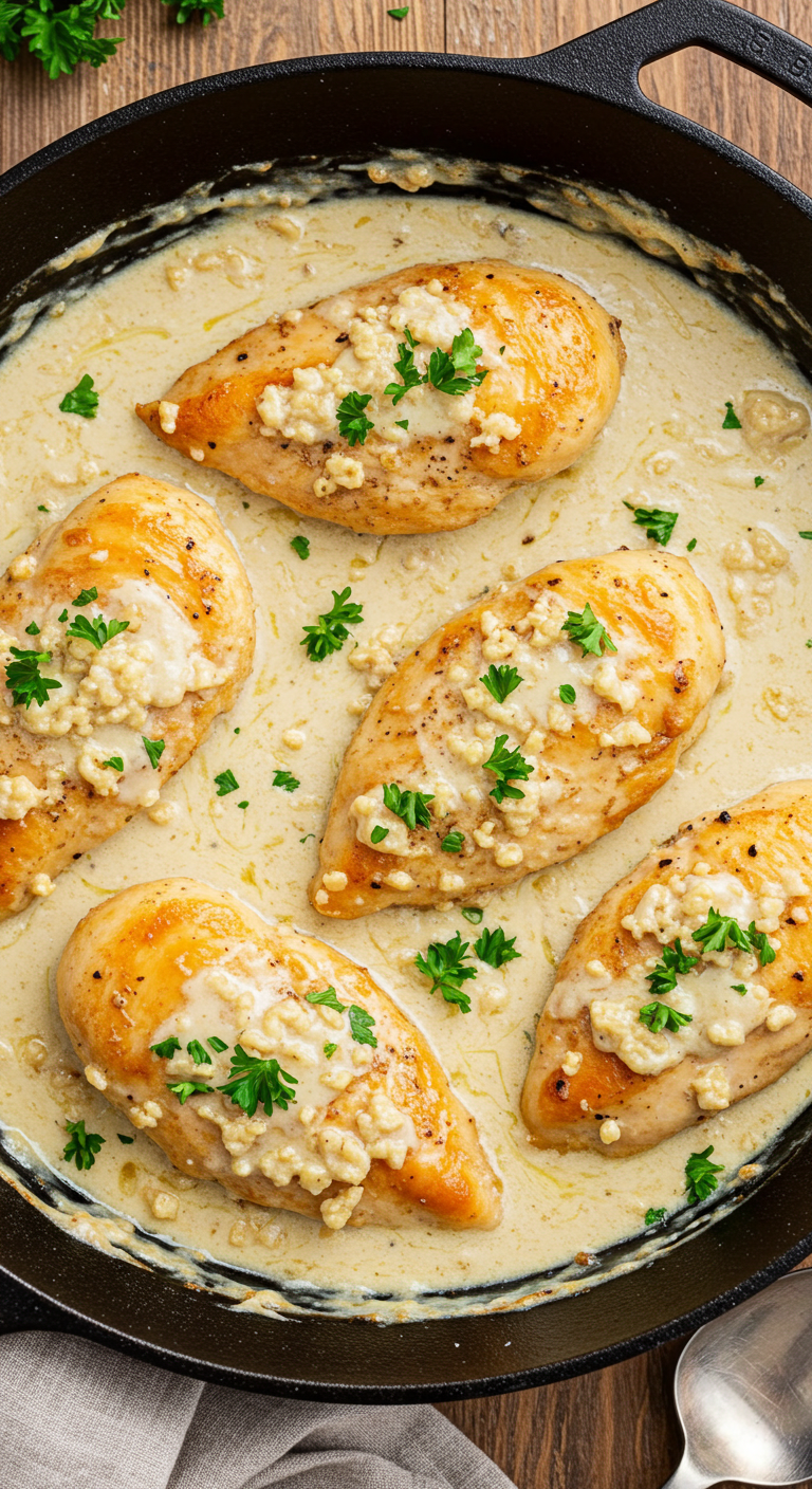 Creamy Garlic Chicken