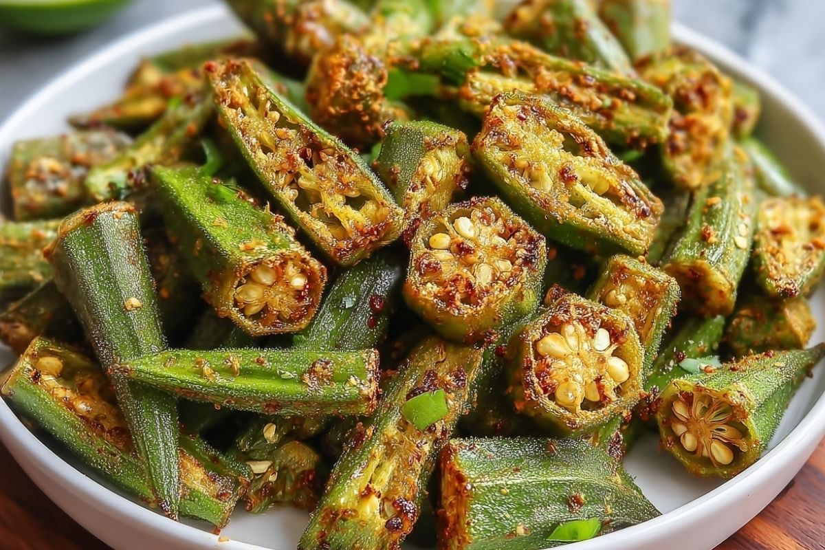 Air Fryer Okra