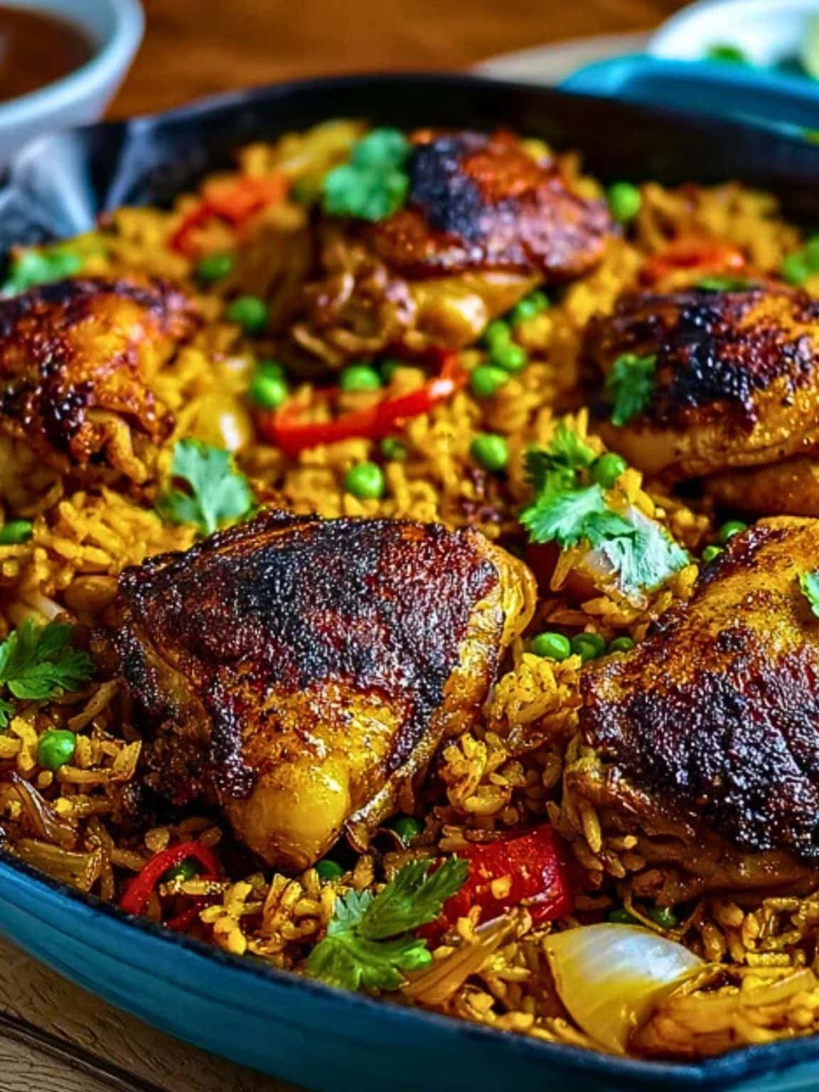 Spice Rice Chicken Caribbean Chicken and Spiced Rice