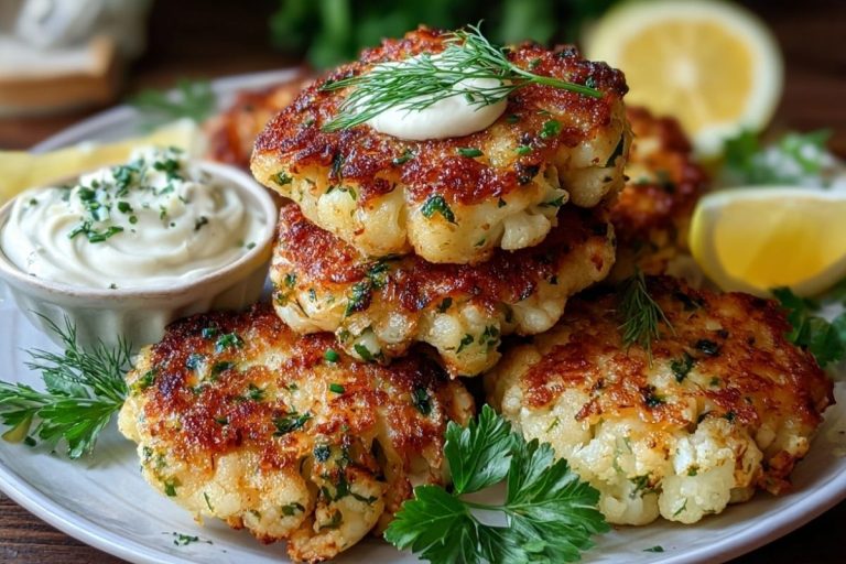 Cauliflower Fritters