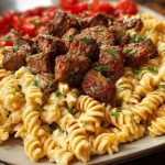 Creamy Cajun Beef and Rotini Delight
