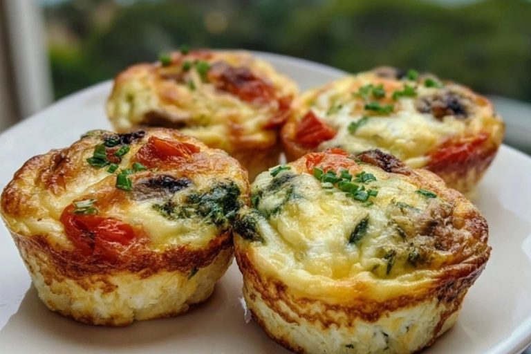Egg White Muffins with Veggies