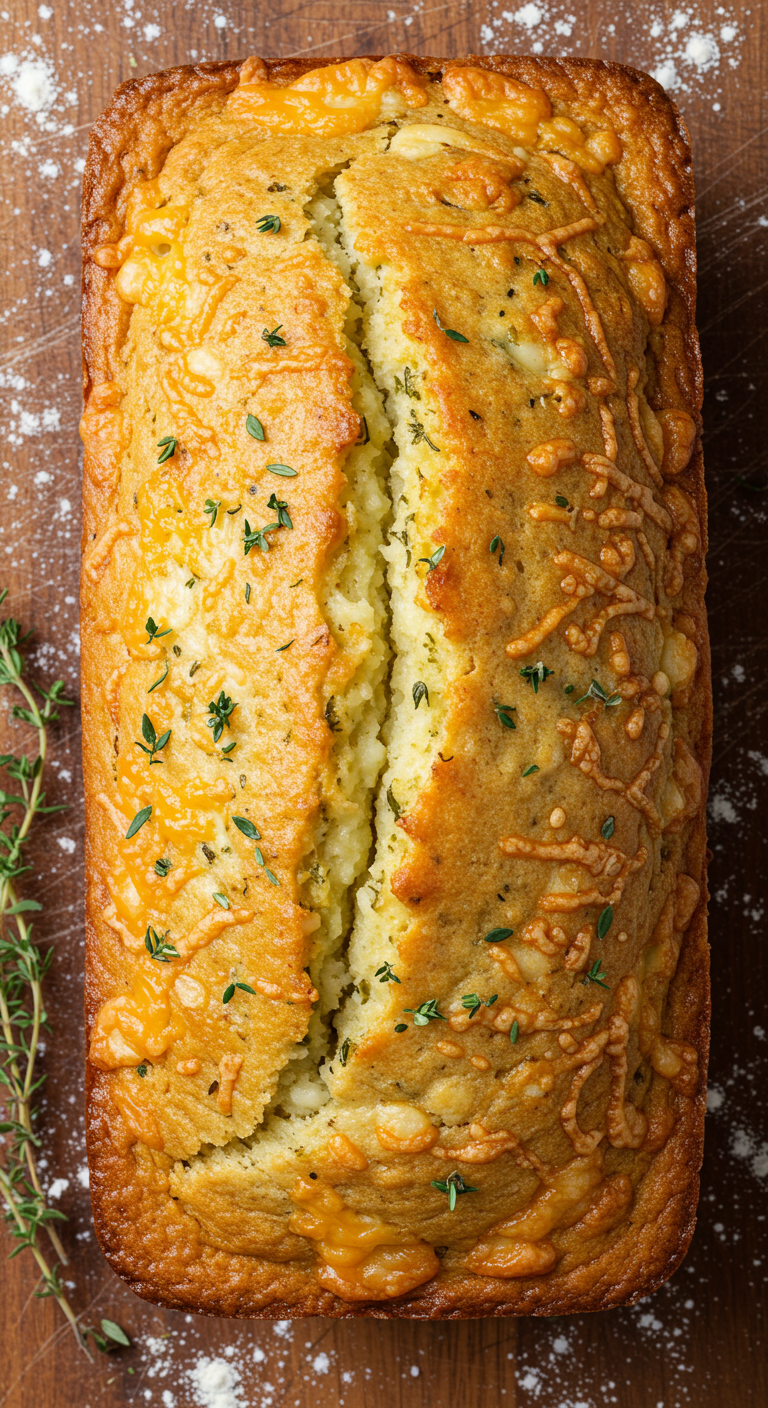 Herb & Cheese Quick Bread