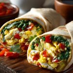 High Protein Breakfast Burritos