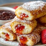 Jam Donut French Toast Rolls