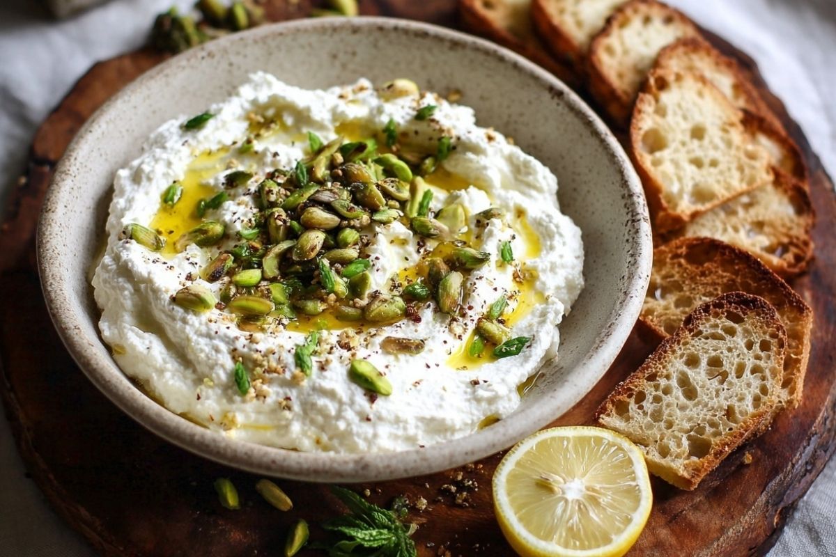 Ricotta Dip for Spring Gatherings