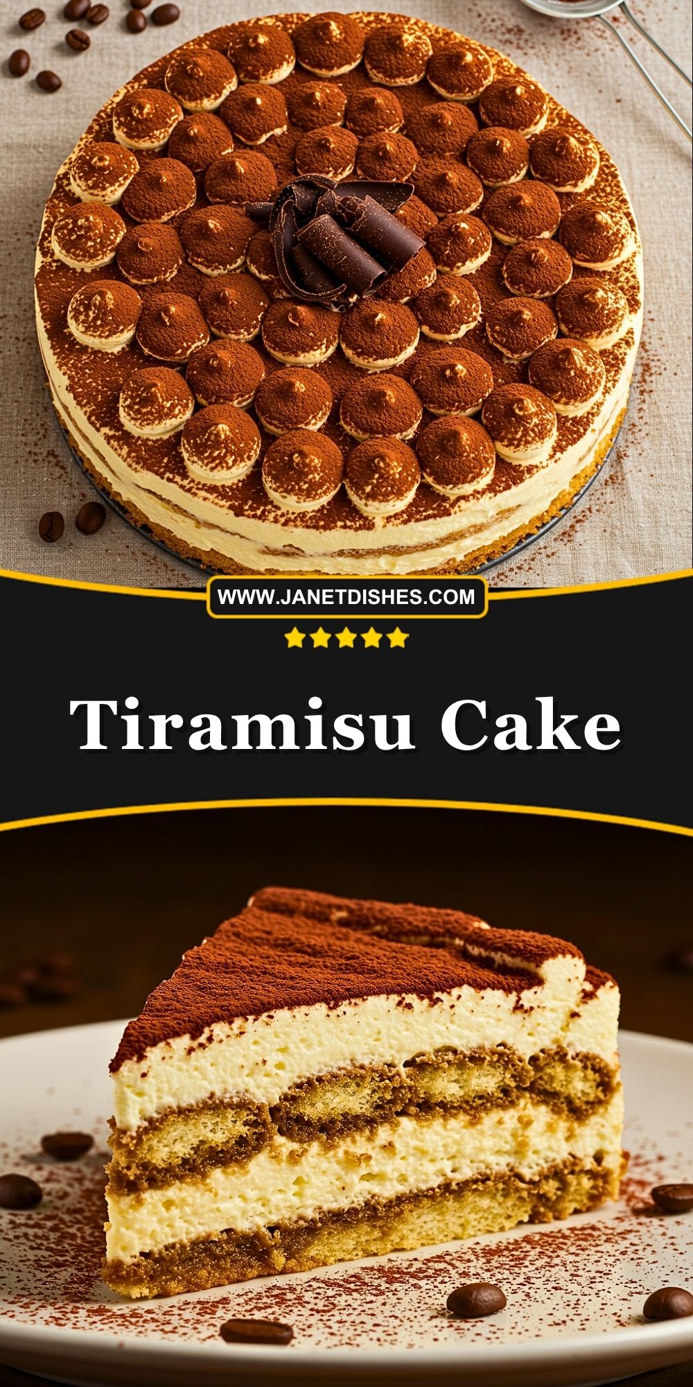 Tiramisu Cake