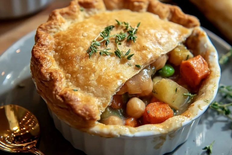 Vegan Pot Pie with Chickpeas