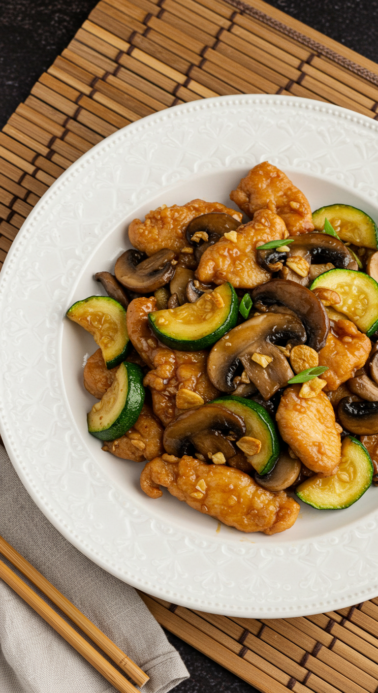 Panda Express Mushroom Chicken