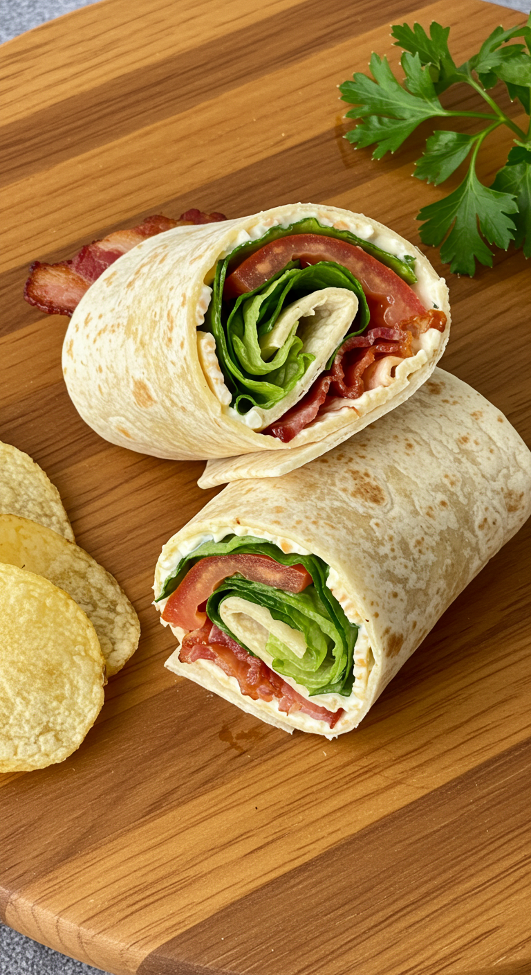 Easy BLT Wrap