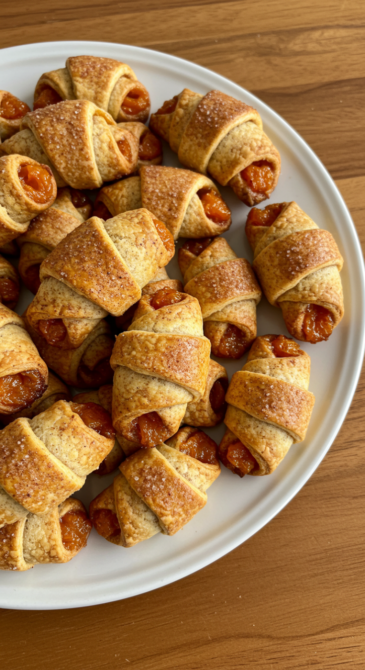 Apricot Rugelach