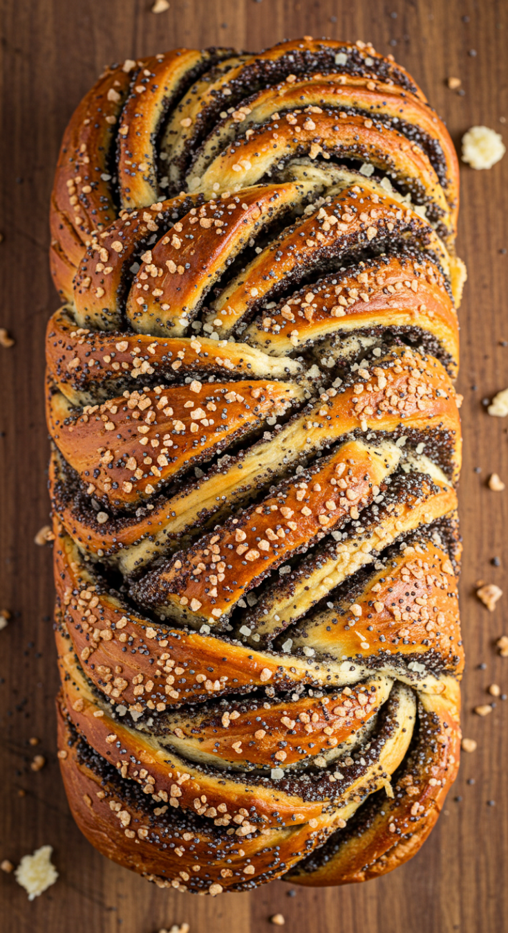 Poppy Seed Pull Apart Bread Recipe