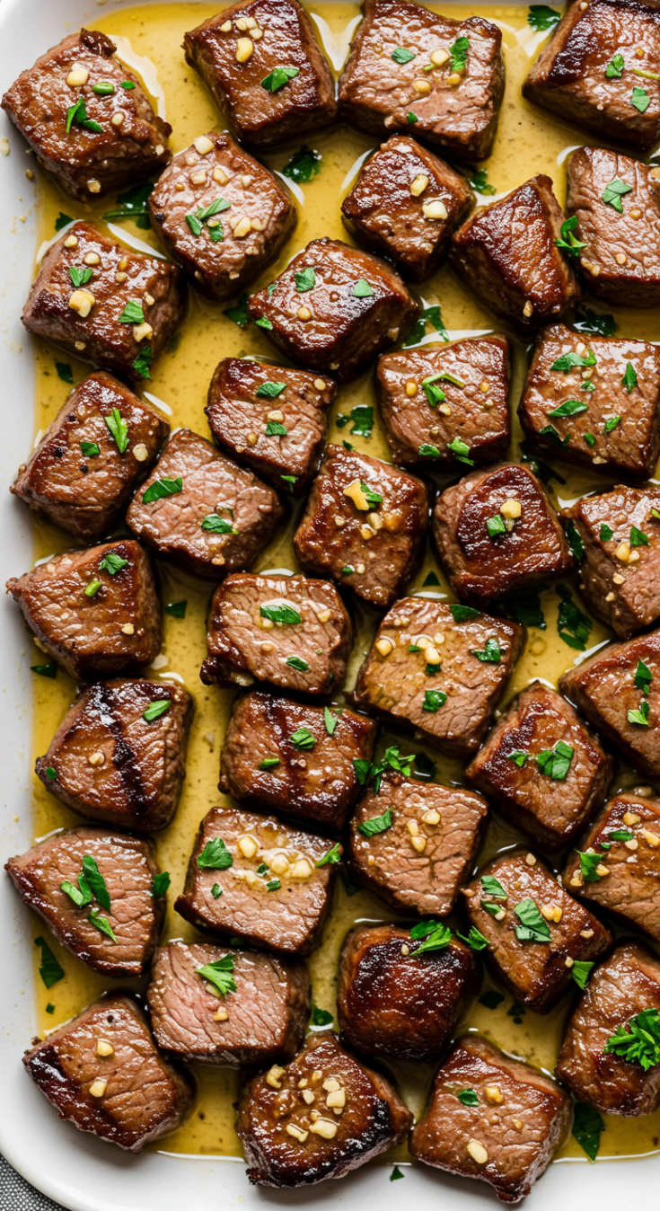 Garlic Butter Steak Bites Recipe