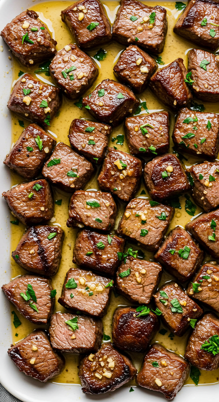 Garlic Butter Steak Bites Recipe
