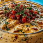 Cheesy Rotel Ranch Queso 1