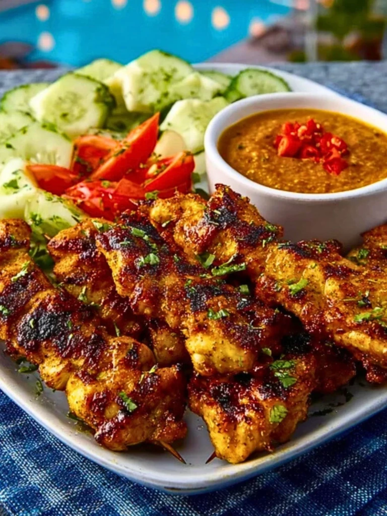 Chicken Satay with Easy Thai Peanut Sauce 2