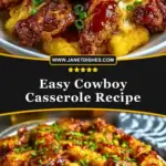 Easy Cowboy Casserole Recipe Pin