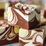 Easy Marshmallow Swirl Fudge 1 (1)