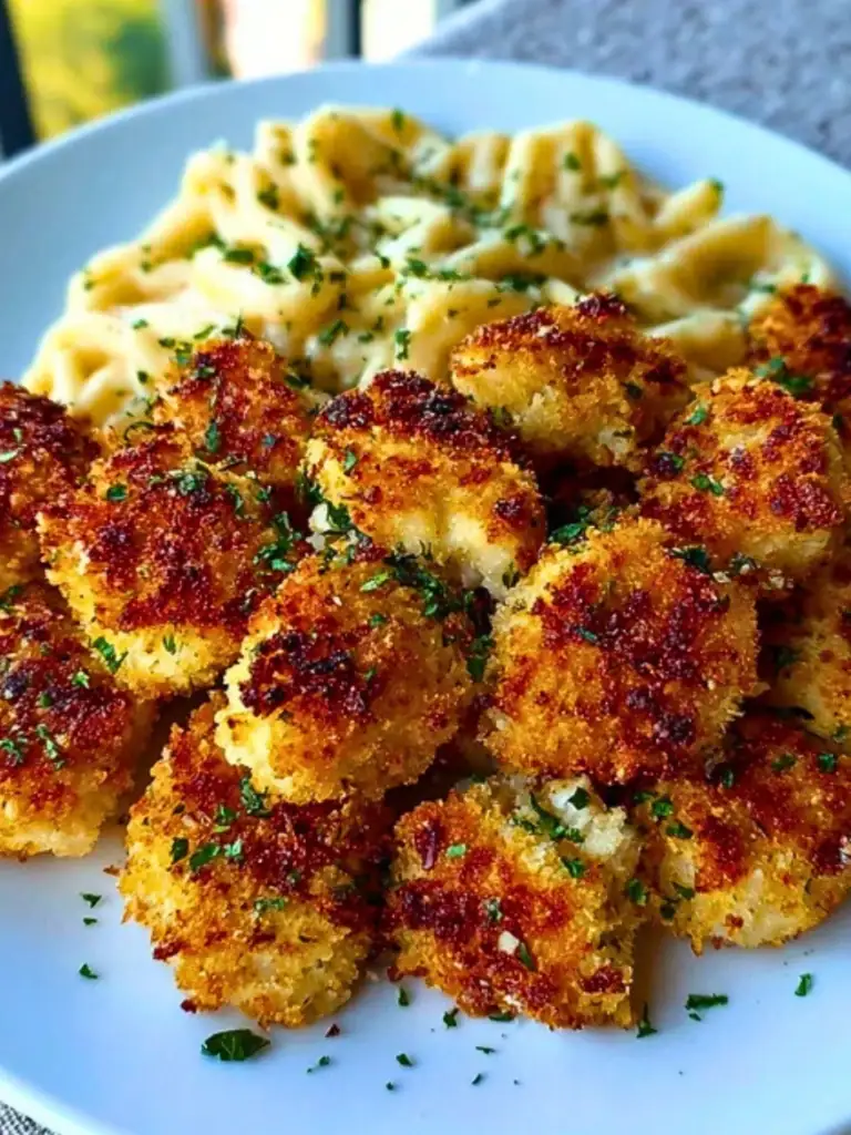 Easy Parmesan Crusted Chicken Bites Recipe 2
