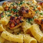 Garlic Butter Chicken with Rigatoni and Parmesan 1