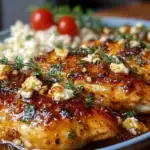 Hot Honey Infused Feta Chicken 1